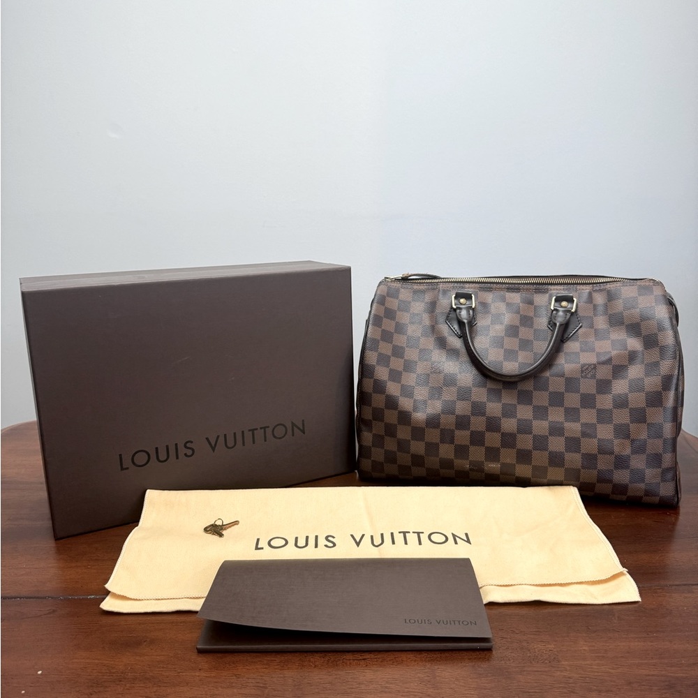 Louis Vuitton Speedy 35 Damier Ebene